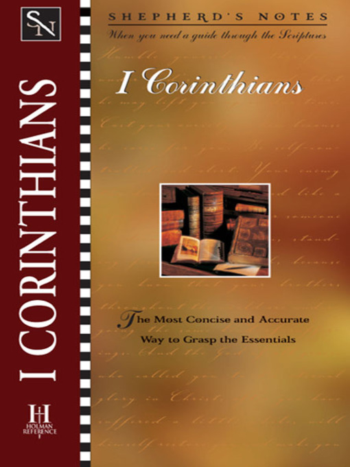 Title details for 1 Corinthians by Dana Gould - Wait list